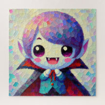 Cute Kawaii Vampire Boy Jigszle Puzzle