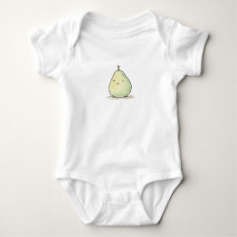 Cute Kawaii Watercolor Pear T Shirt