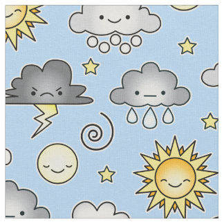Cute Kawaii Weather Clouds Climate Tyg