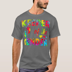 Cute Keeper of the Gender Baby Gender Reveal Rosa T Shirt