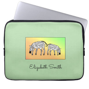 Cute Kenyan Zebrors iPhone/iPad-fall Laptop Fodral