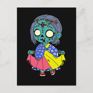 Cute Kenyan Zombie Vykort