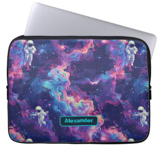 Cute Kids Astronaut Anpassningsbar Laptop Fodral