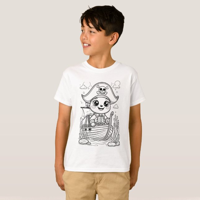 Cute Kids’ Back to school T-Shirt - Roligt Gift (Hel framsida)