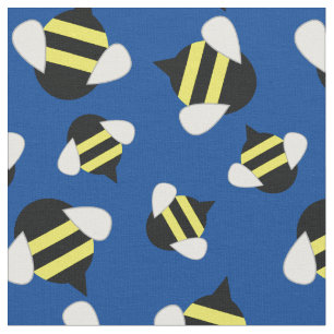 Cute Kids Bees Baby Nursery Kryp Insektra Tyg
