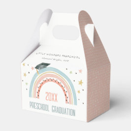 Cute Kids Boho Rainbow Stars Preschool Studenten Presentaskar