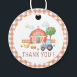 Cute Kids Boskap Birthday Tack Gåvor Etiketter<br><div class="desc">Det är en söt födelsedagsfest för vattenfärgsdjur på gårdarna tack vare att du föredrar taggdesign. Perfektens för barn. Baksidan av den har rödhåriga mönster. Du kan enkelt anpassa all text på inbjudan.</div>