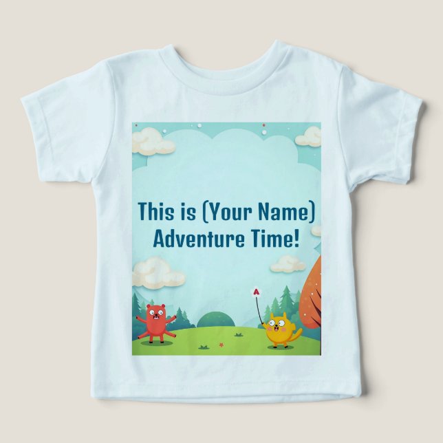 Cute Kids Costume Shirt - Roligt och bekvämlig klä T Shirt (Design Framsida)