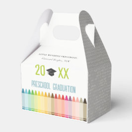 Cute Kids Crayon Roligt Rainbow Preschool Studente Presentaskar