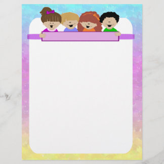 Cute Kids Daycare Flyer