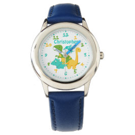 Cute Kids Dinosaur-Personlig Armbandsur