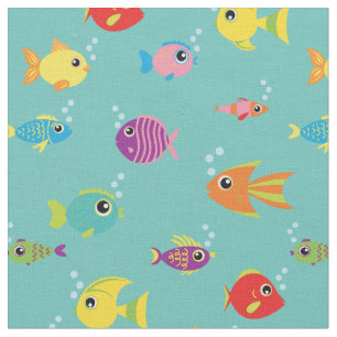 Cute Kids Fish Baby Nursery Tropical Aquarium Tyg