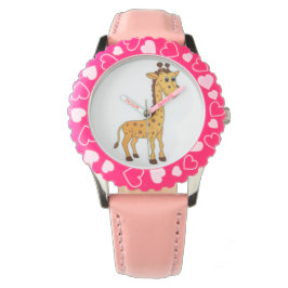 Cute Kids Giraffe Design Armbandsur