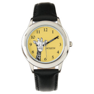 Cute Kids Giraffe Personlig Armbandsur