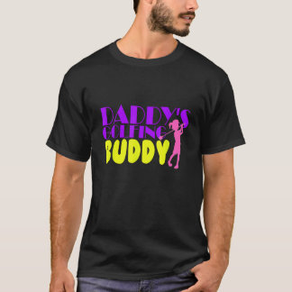 Cute Kids Golf Daddys Golfing Buddy DaughGirl T Shirt