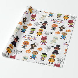 Cute Kids Halloween Costume Party Presentpapper