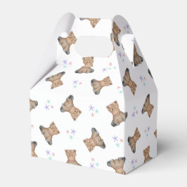 Cute Kids Highland Cow Barnyard Birthday Presentaskar