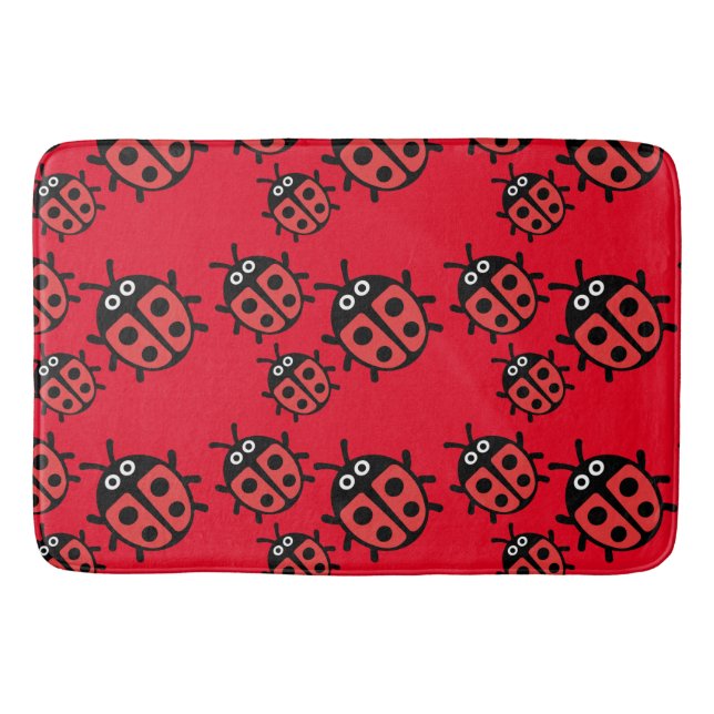 Cute Kids ladybird Family Badrumsmatta (Framsidan)