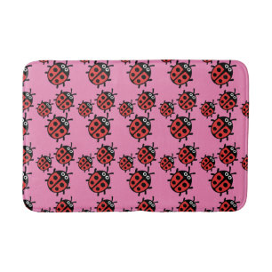 Cute Kids ladybird Family Bath Mat Badrumsmatta