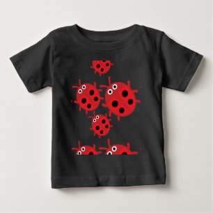 Cute Kids ladybird Family T Shirt
