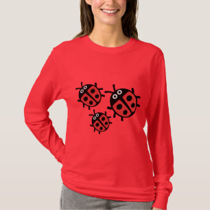 Cute Kids ladybird Family T Shirt