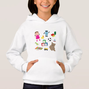 Cute Kids Leksak Mönster T Shirt