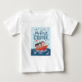 Cute Kids min första kryssningsAnpassningsbar T Shirt