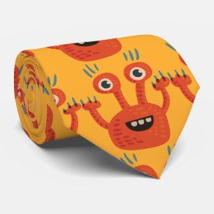 Cute Kids Orange Monster Slips