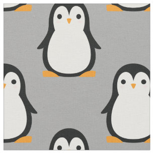 Cute Kids Penguin Tecknad Baby Nursery Tyg