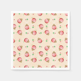 Cute Kids Pepparkaksgubbe Cookie Pappersservett