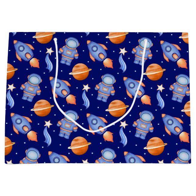 Cute Kids Rocket Ships & Astronaut (Framsidan)