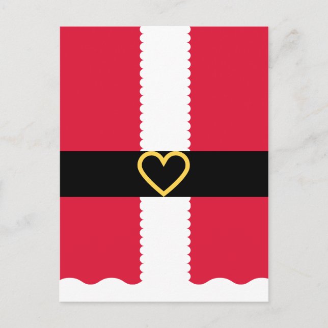 Cute Kids Santa Vykort (Framsida)