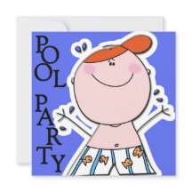 Cute Kids Sommardag i Party i Bassäng