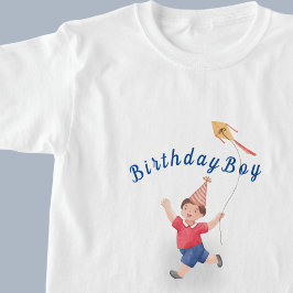 Cute Kids Tshirt med Kite T Shirt