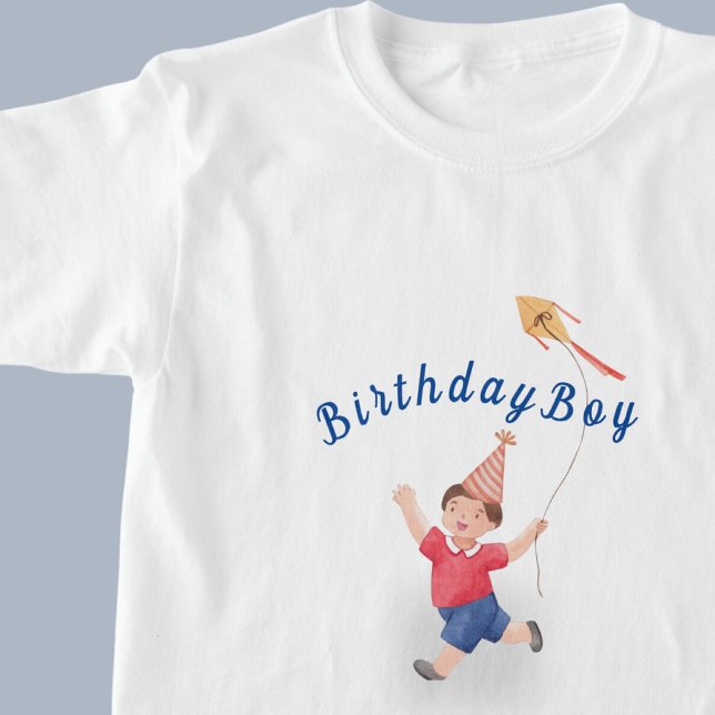 Cute Kids Tshirt med Kite T Shirt (Skapare uppladdad)