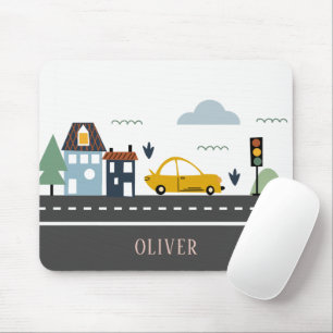 Cute Kids Urban City Fordon Cars Road Cityscape Musmatta