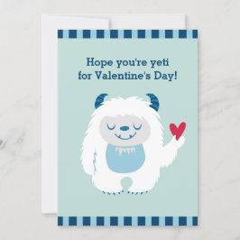 Cute Kids Valentine Helgdag Card Julkort