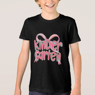 Cute Kindergarten-design med menyfliksområdet T Shirt