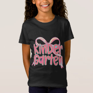 Cute Kindergarten-design med menyfliksområdet T Shirt