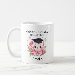 Cute Kindergarten Student Kaffemugg