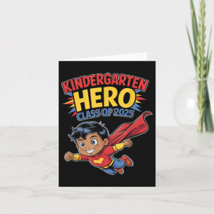 Cute Kindergarten Studenten Cl på 2025 Grad Kort