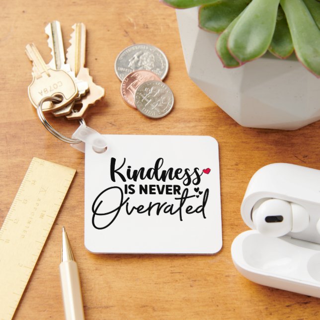 Cute Kindness är överskattat Nyckelring (Skrivbord)