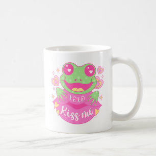 Cute Kiss Me Frog - Xoxo Kaffemugg