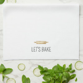 Cute Kitchen Tea Towel for Cooks & Bakers Kökshandduk