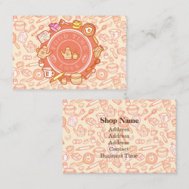 Cute Kitchenware-Orange Visitkort