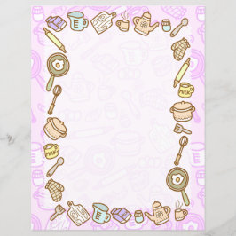 Cute Kitchenware Rosa Papprare Lakan