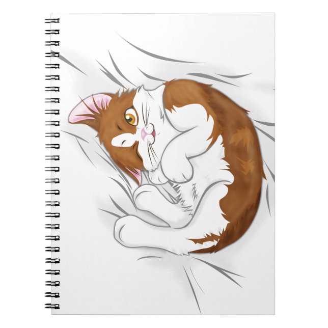 Cute Kitten Anteckningsbok (Framsidan)