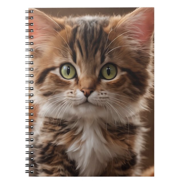 Cute Kitten Anteckningsbok (Framsidan)