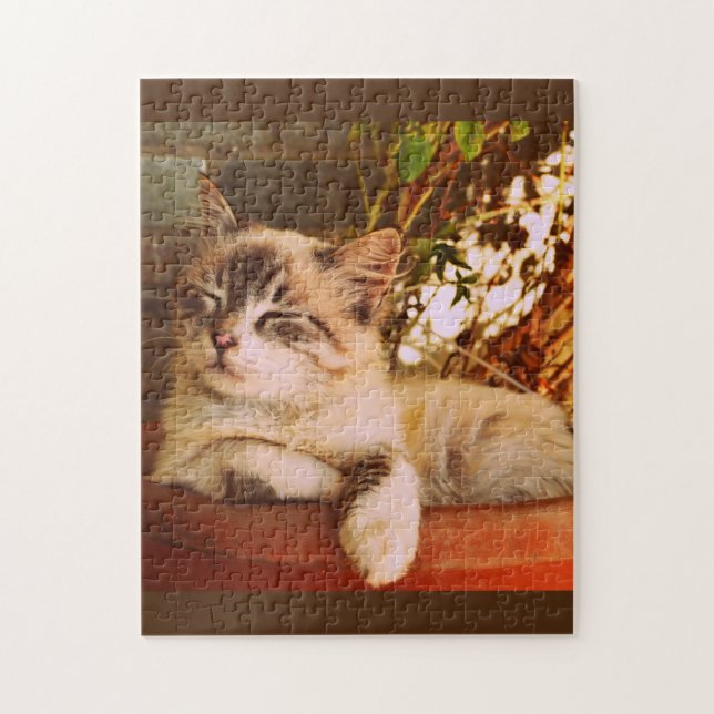 Cute Kitten Asov Pussel (Vertikal)