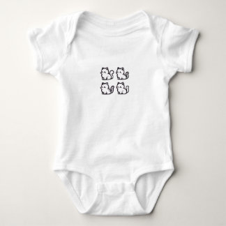 Cute kitten baby utrustning t shirt